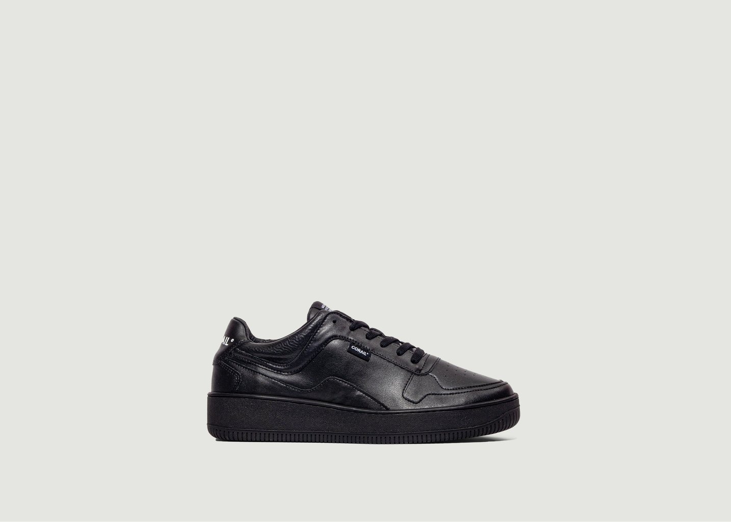 l'exception Sneakers Line 90 Noir CORAIL°