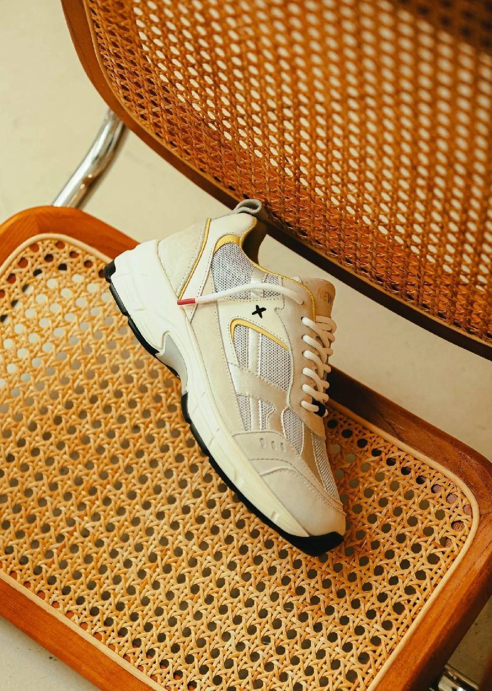 L'exception Sneakers META Gris Newlab