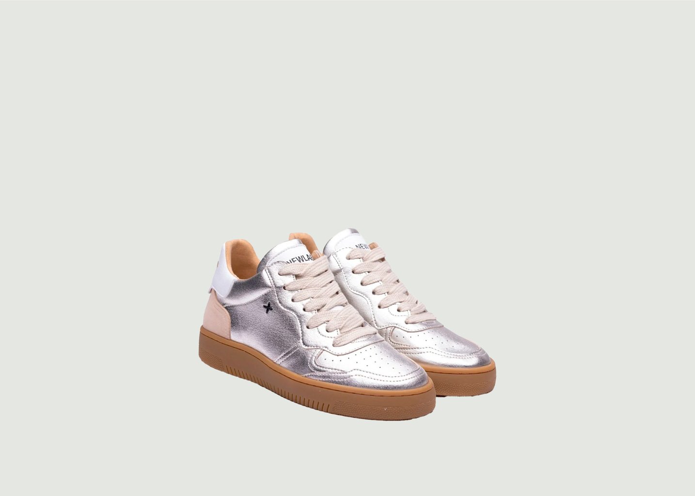 L'exception Sneakers NL11 Argent Newlab