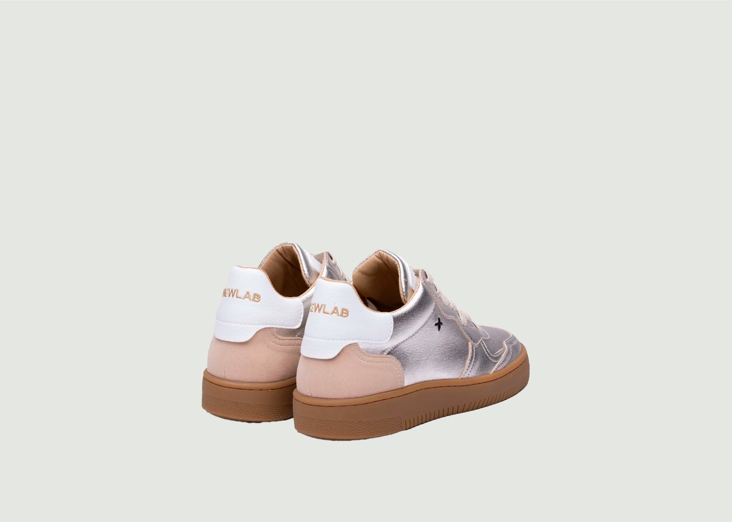 L'exception Sneakers NL11 Argent Newlab