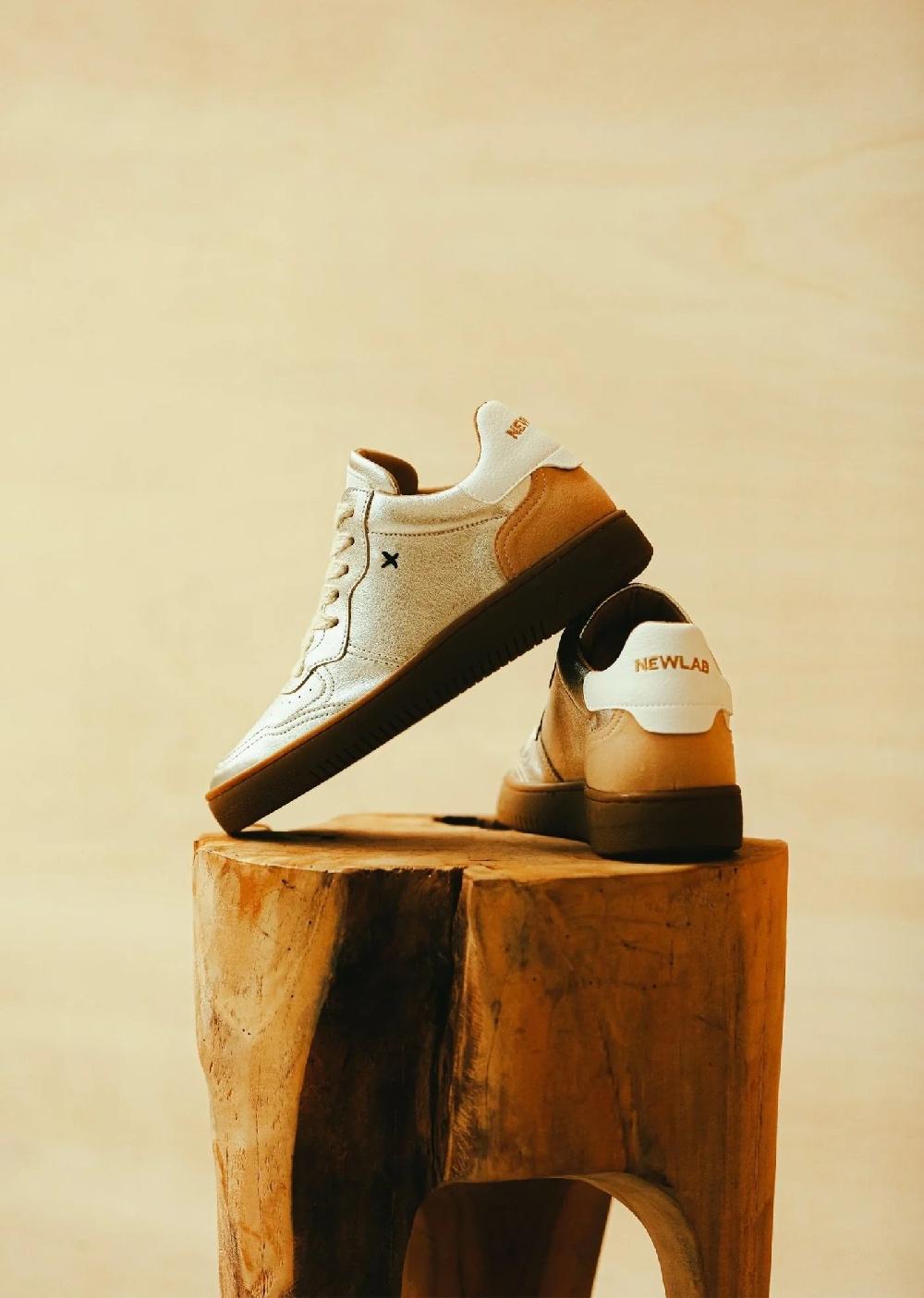 L'exception Sneakers NL11 Argent Newlab