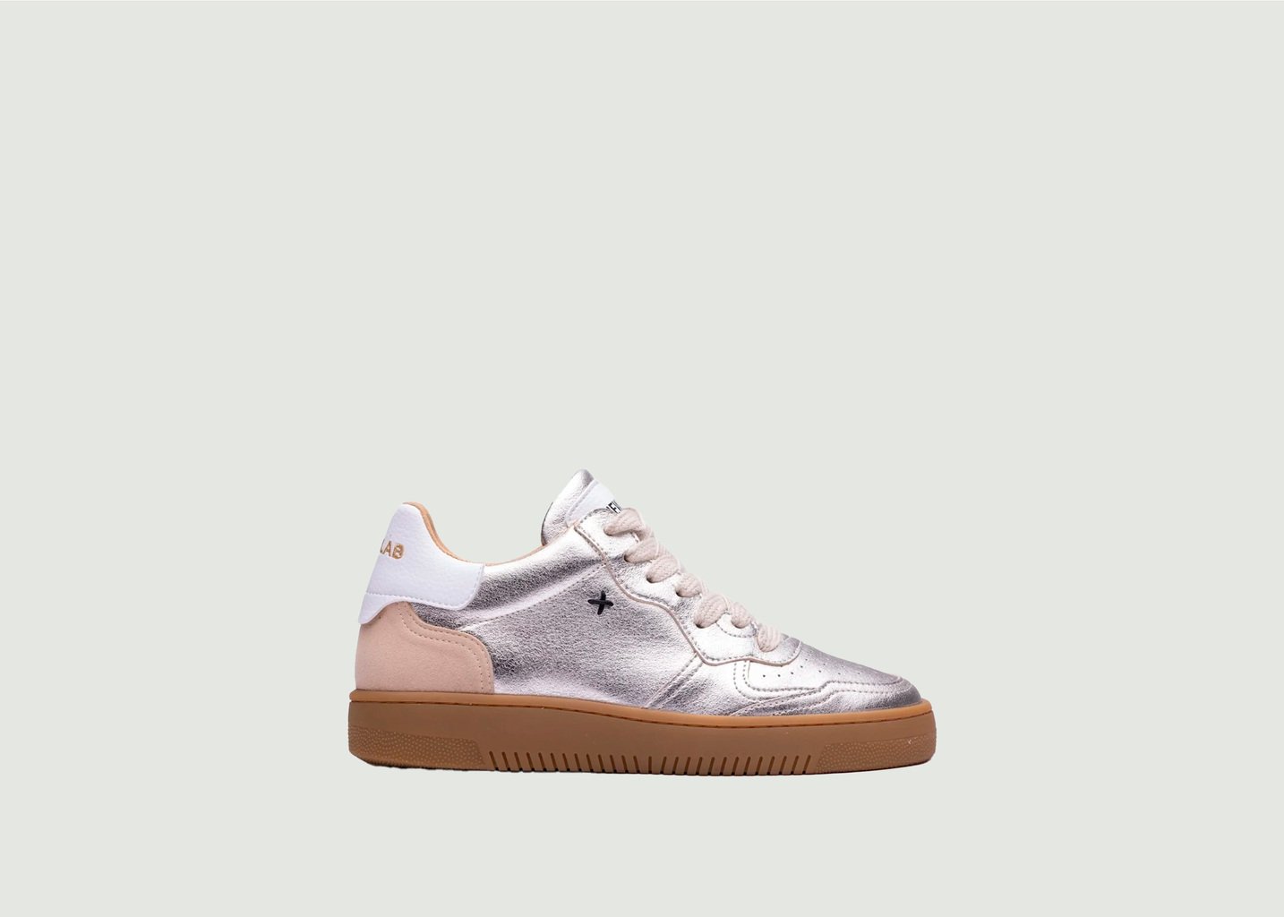 l'exception Sneakers NL11 Argent Newlab