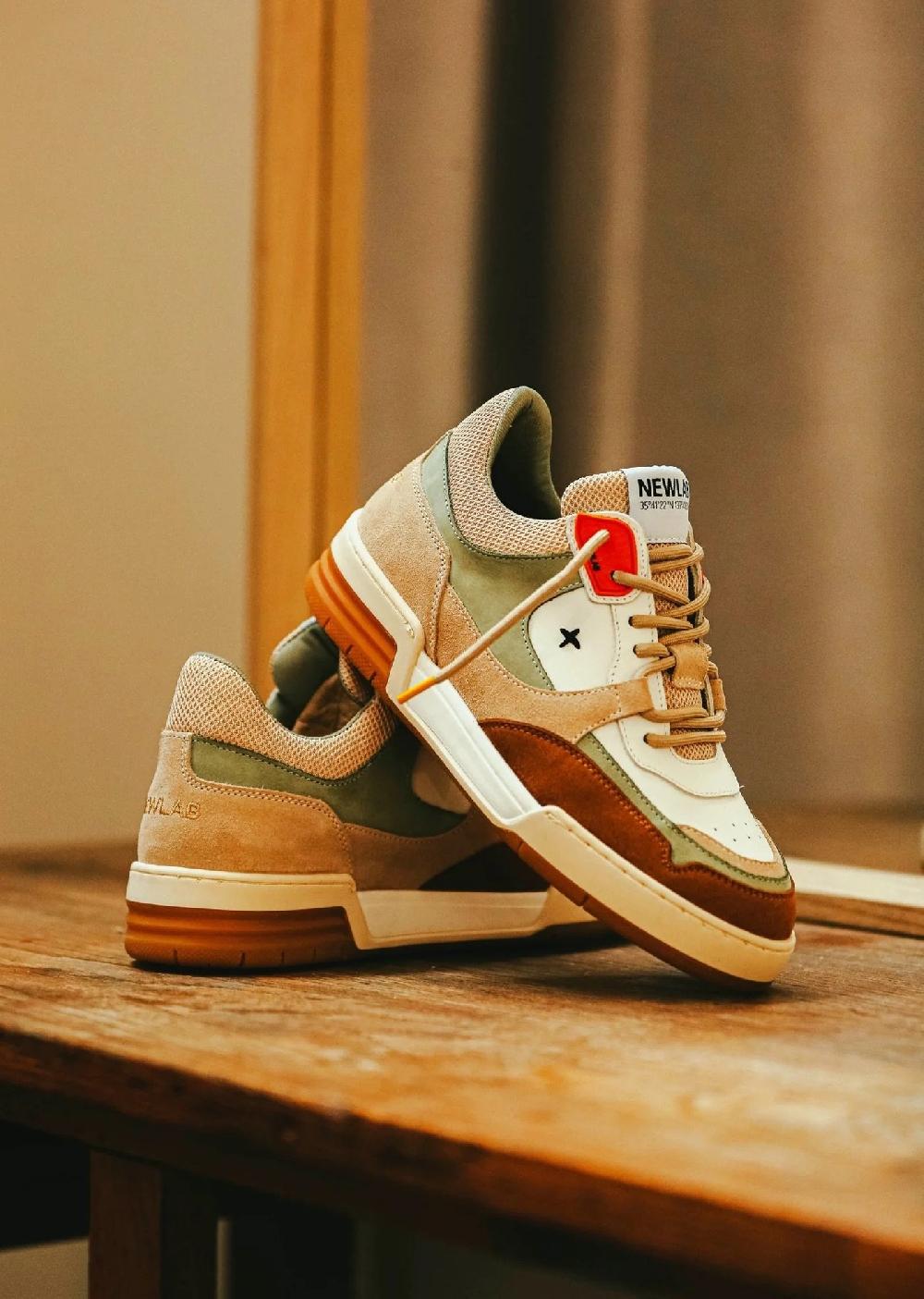 L'exception Sneakers NL12 Camel Newlab