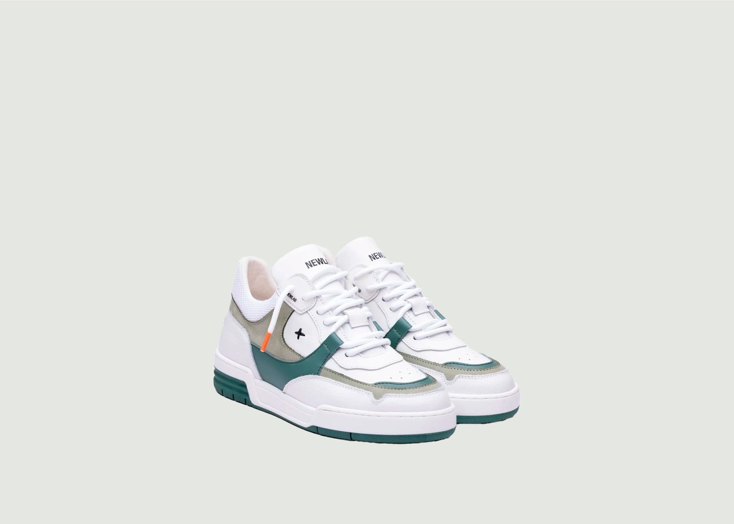 L'exception Sneakers NL12 Vert Bouteille Newlab