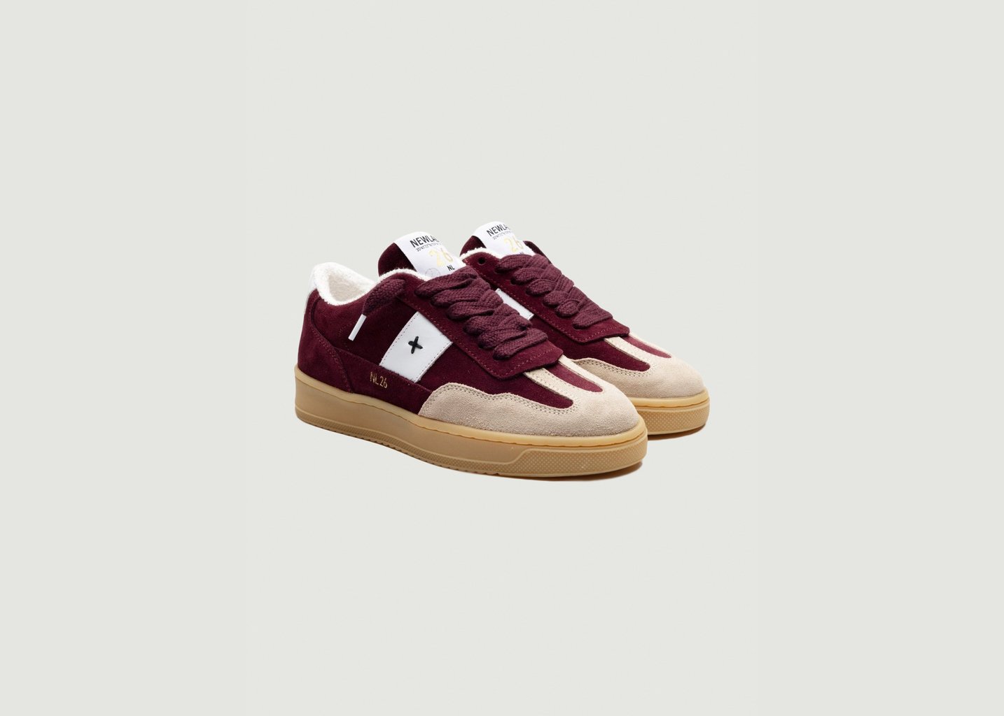 L'exception Sneakers NL26 Bordeaux Newlab