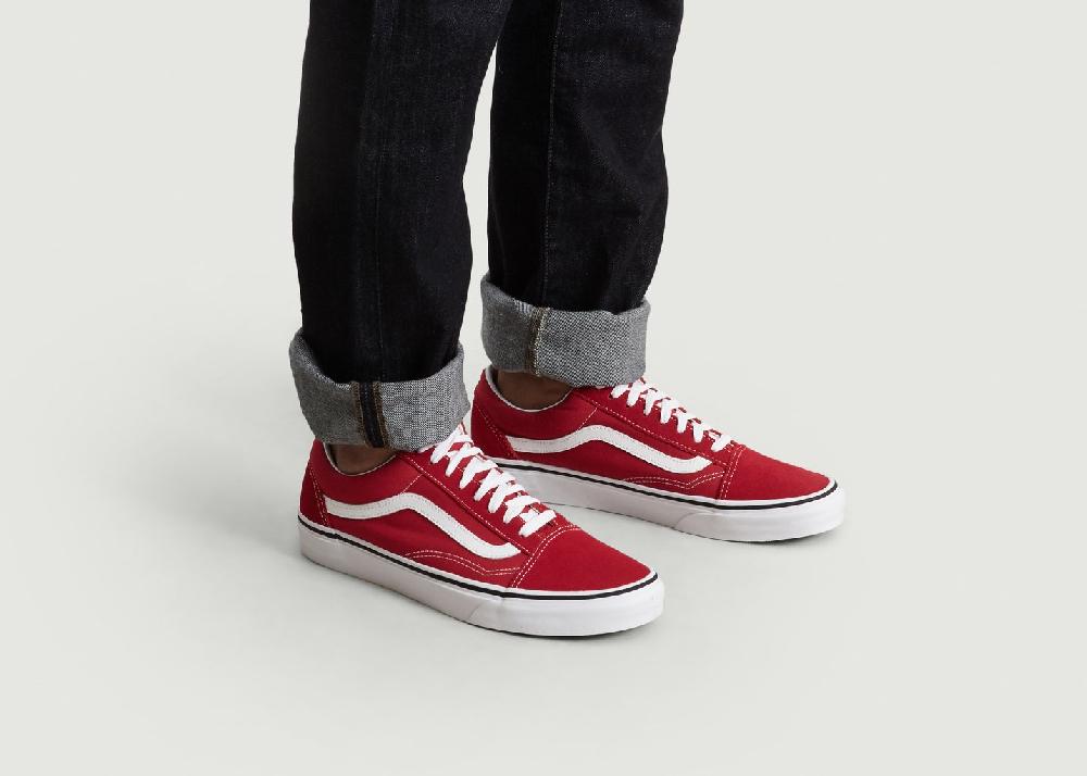 L'exception Sneakers Old Skool Rouge Vans