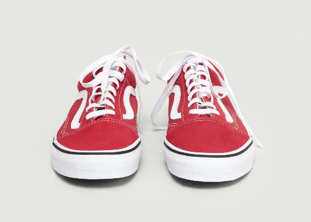 L'exception Sneakers Old Skool Rouge Vans
