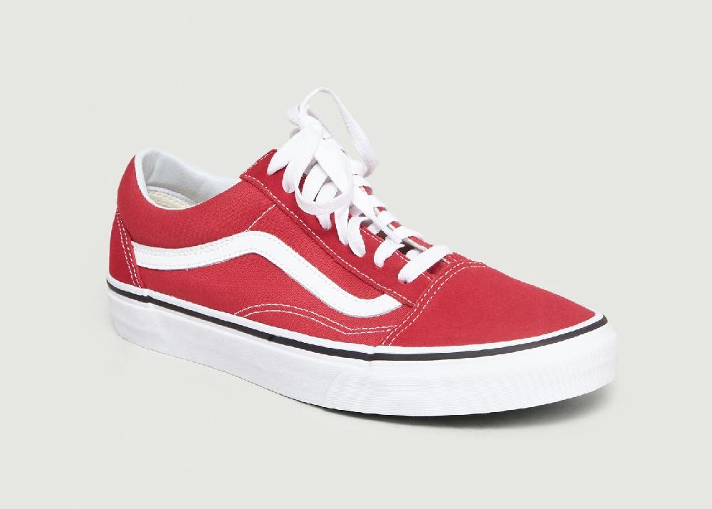 l'exception Sneakers Old Skool Rouge Vans