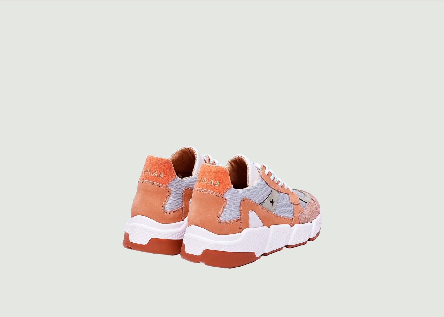 L'exception Sneakers Racer Camel Newlab