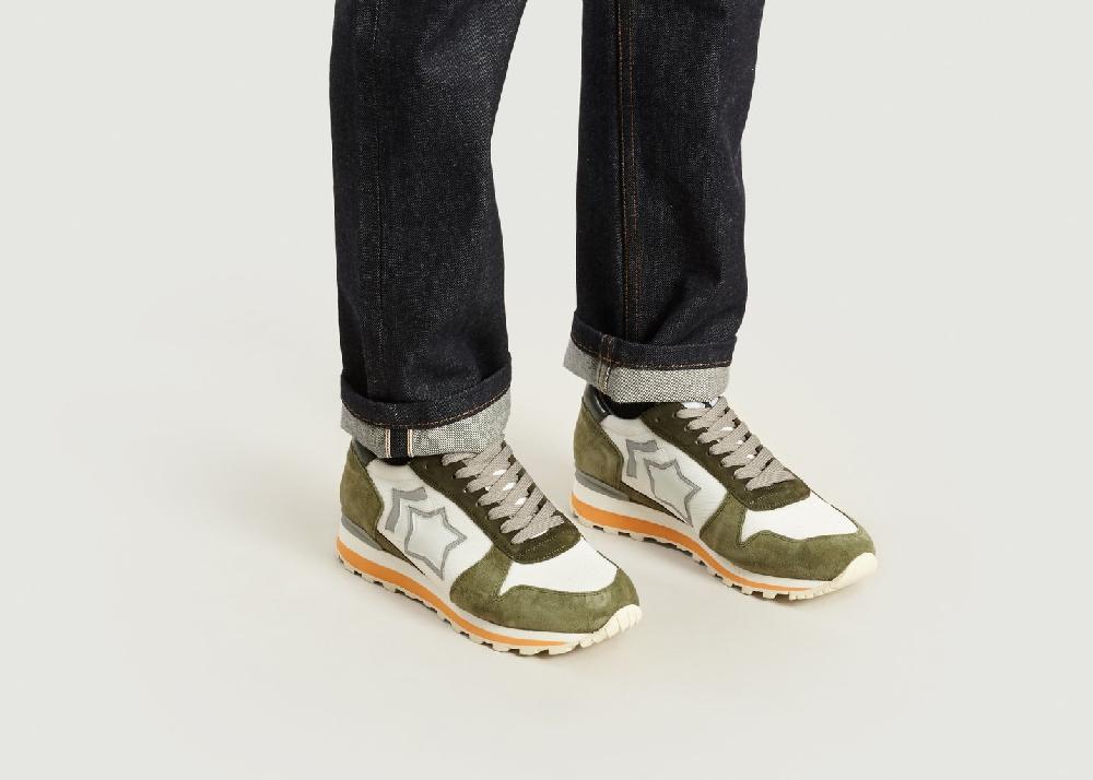 L'exception Sneakers Sirius Olive Atlantic Stars
