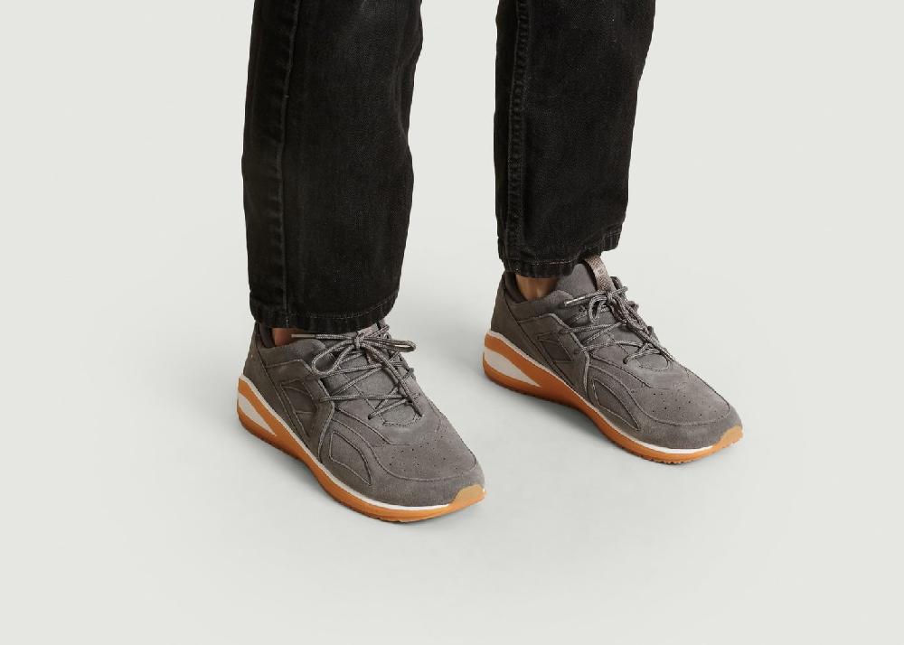 L'exception Sneakers Solianze Suede F G2 Gris Arkk