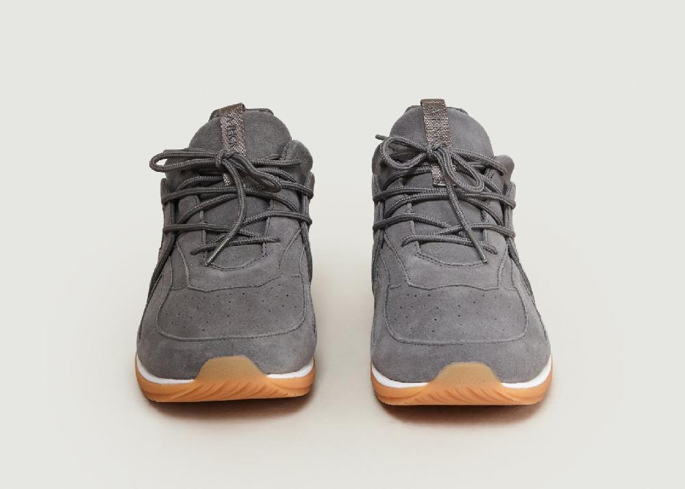 L'exception Sneakers Solianze Suede F G2 Gris Arkk
