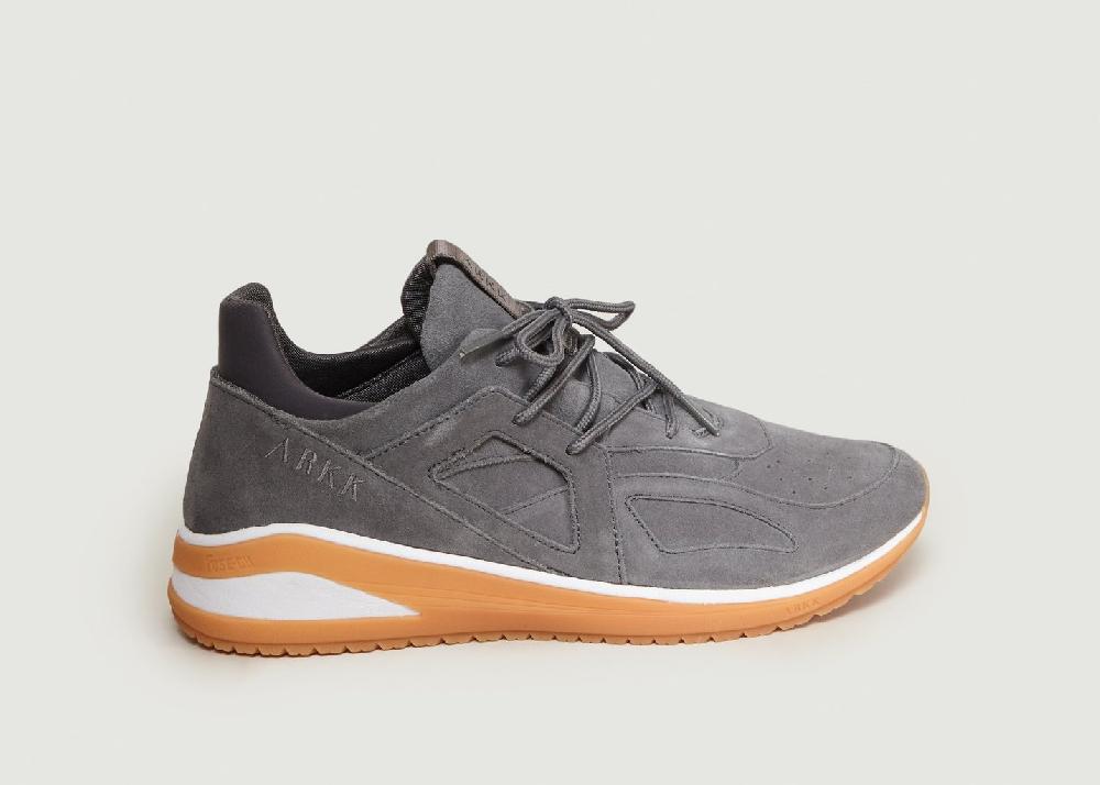 L'exception Sneakers Solianze Suede F G2 Gris Arkk