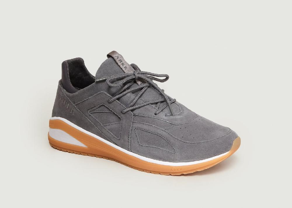 l'exception Sneakers Solianze Suede F G2 Gris Arkk