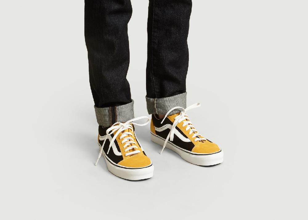 L'exception Sneakers Style 36 Moutarde Vans