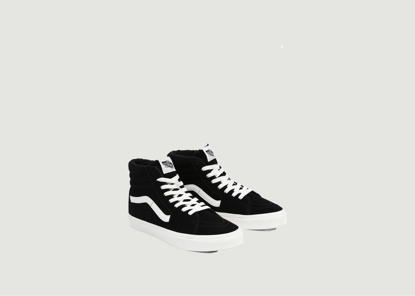 l'exception Sneakers UA SK8 Hi cozy hug Noir Vans