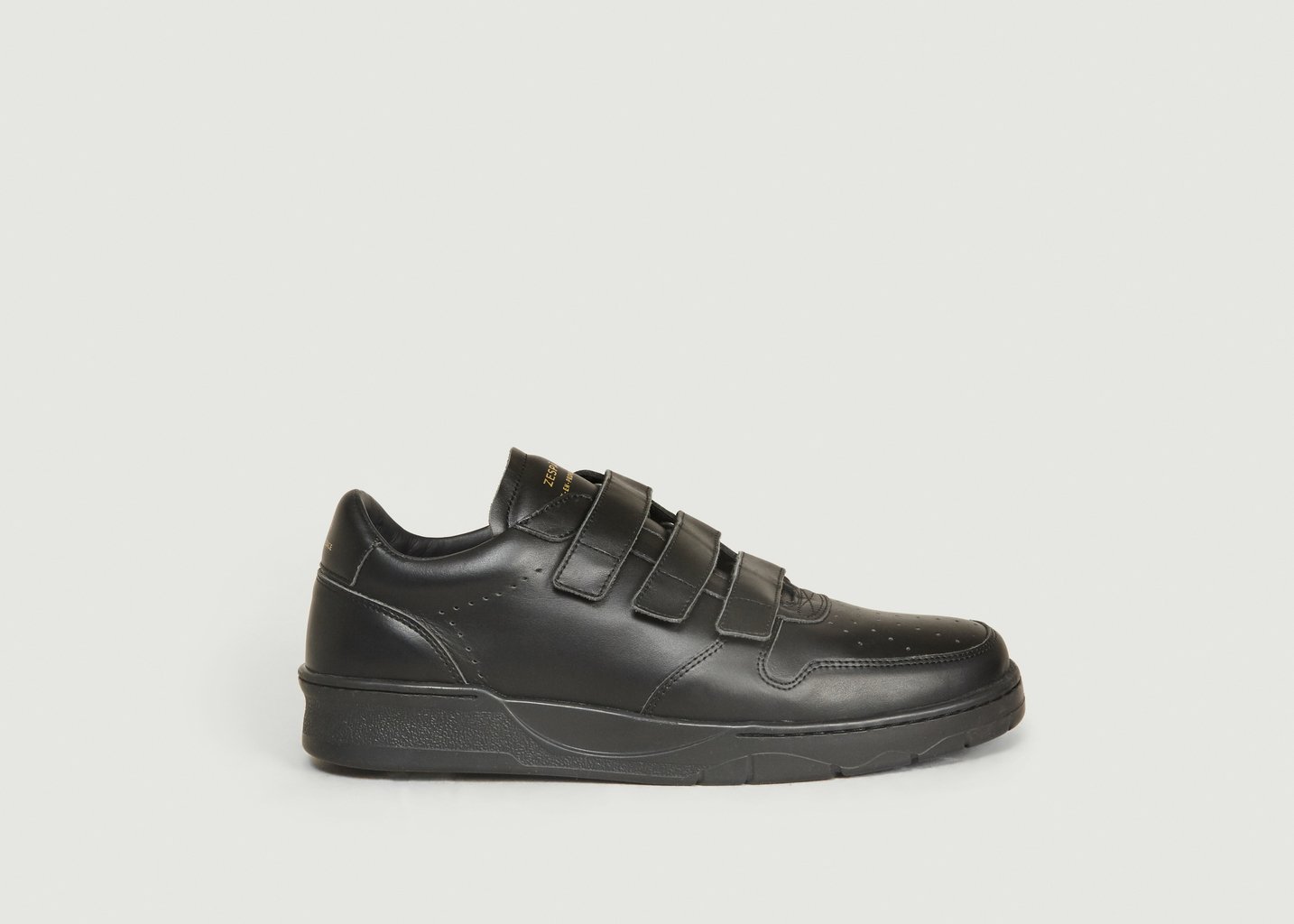 L'exception Sneakers ZSP23 à Velcro Noir Zespa