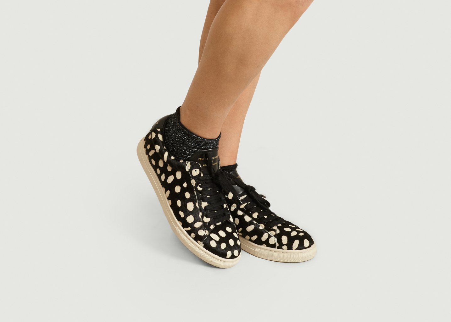 L'exception Sneakers ZSP4 Pony Noir Zespa
