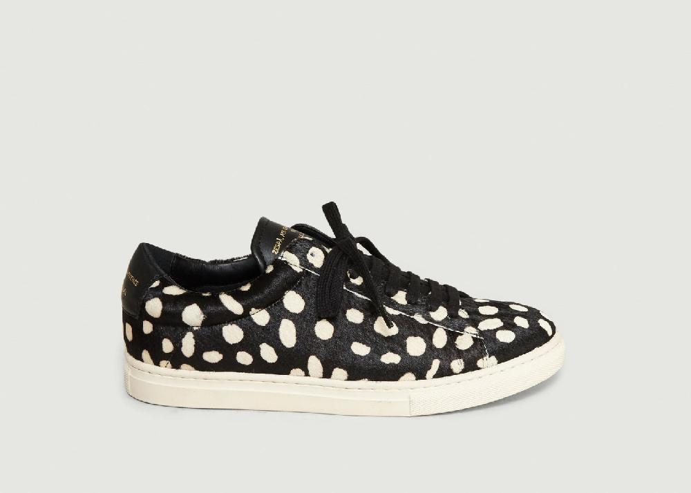 L'exception Sneakers ZSP4 Pony Noir Zespa