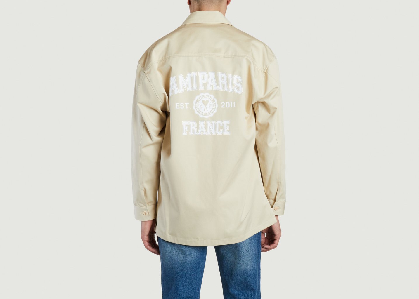 L'exception Surchemise Ami Paris Beige AMI Paris