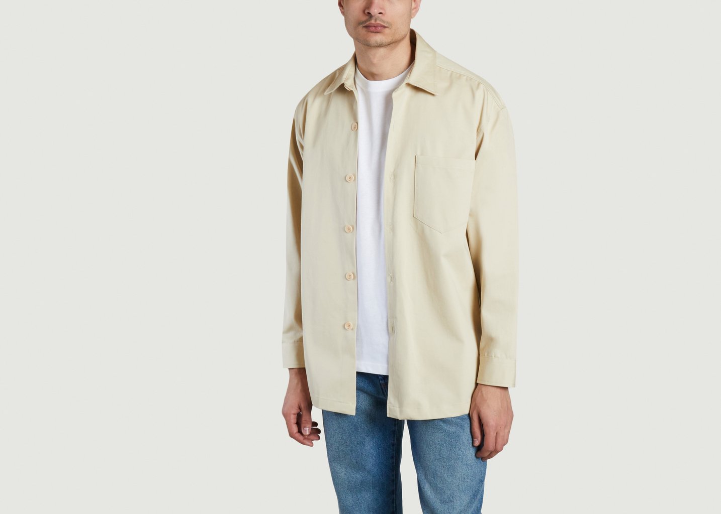 l'exception Surchemise Ami Paris Beige AMI Paris