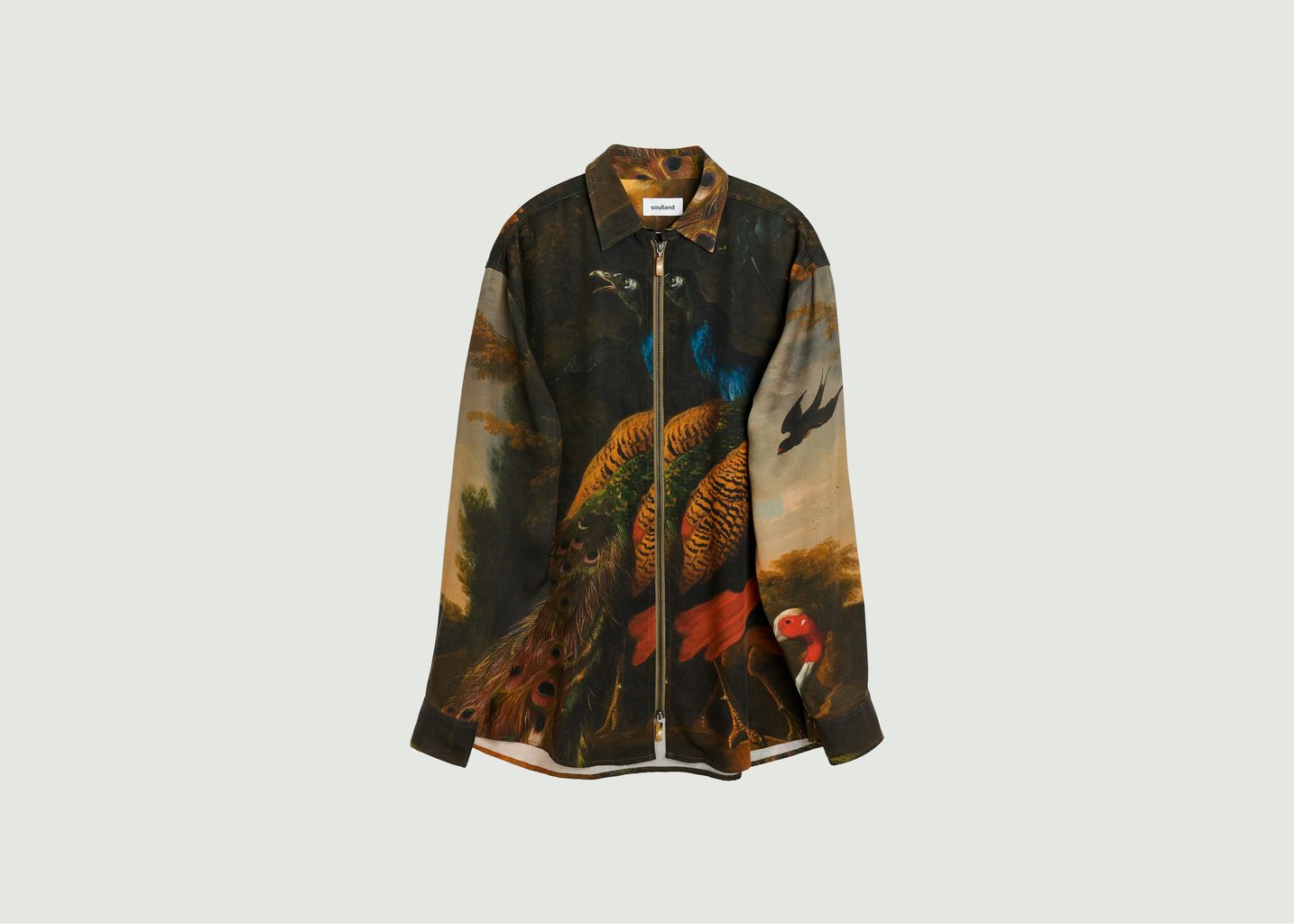 l'exception Surchemise Derry Marron soulland