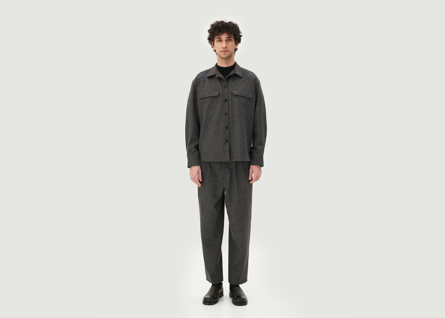 L'exception Surchemise Mars Anthracite Noyoco