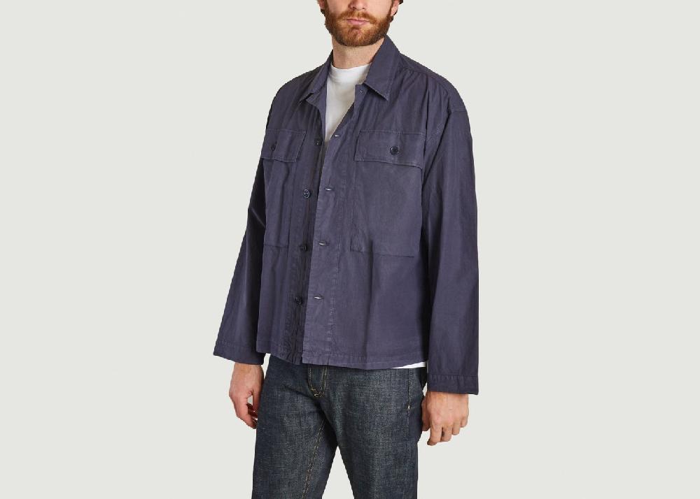 L'exception Surchemise Military Bleu Marine YMC