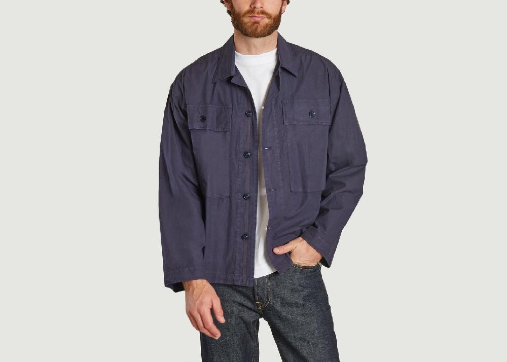 l'exception Surchemise military Bleu Marine YMC