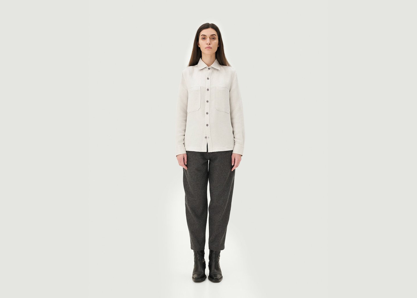 L'exception Surchemise Ottawa Gris Léger Noyoco