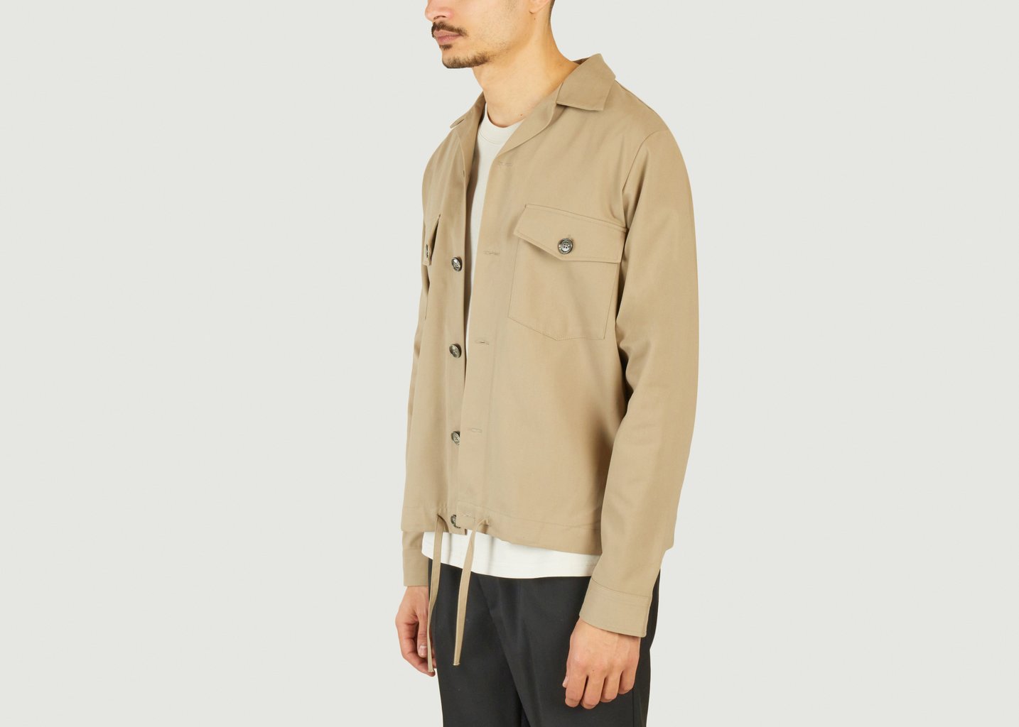 L'exception Surchemise Taupe AMI Paris