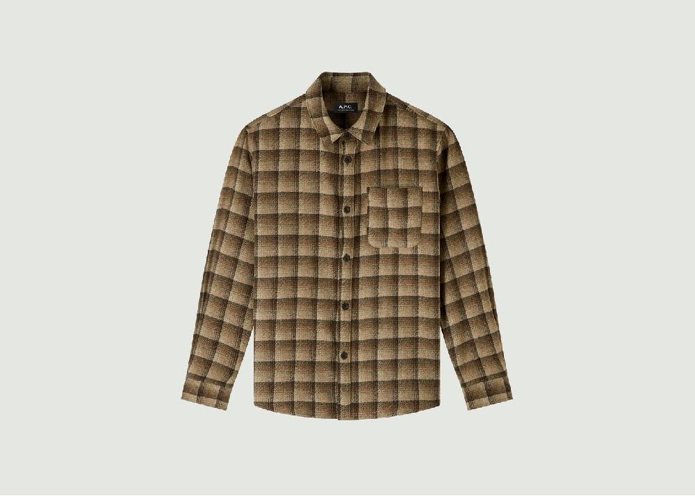 l'exception Surchemise Trek Moka APC Paris