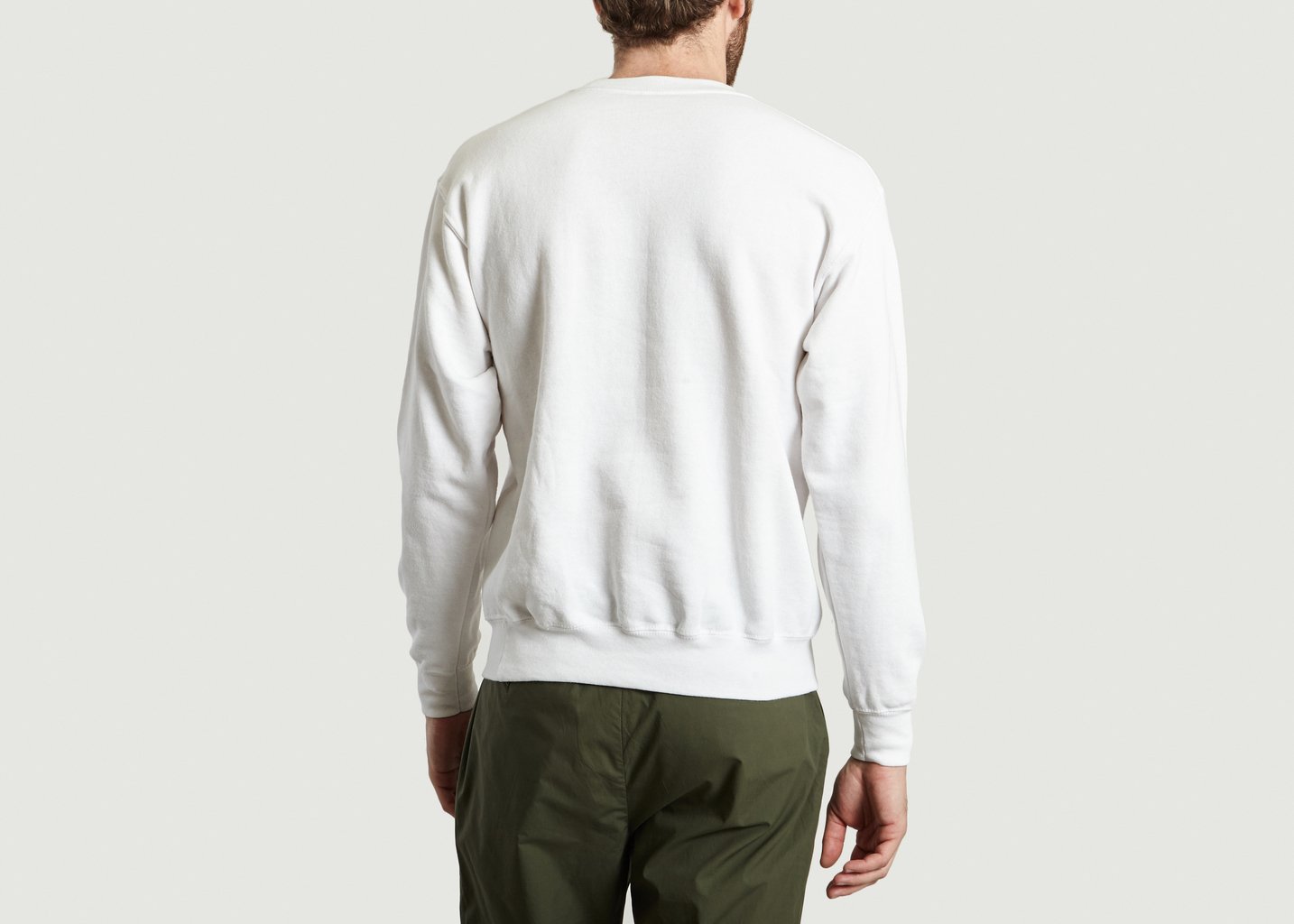 L'exception Sweat 1820 Blanc Ly Adams
