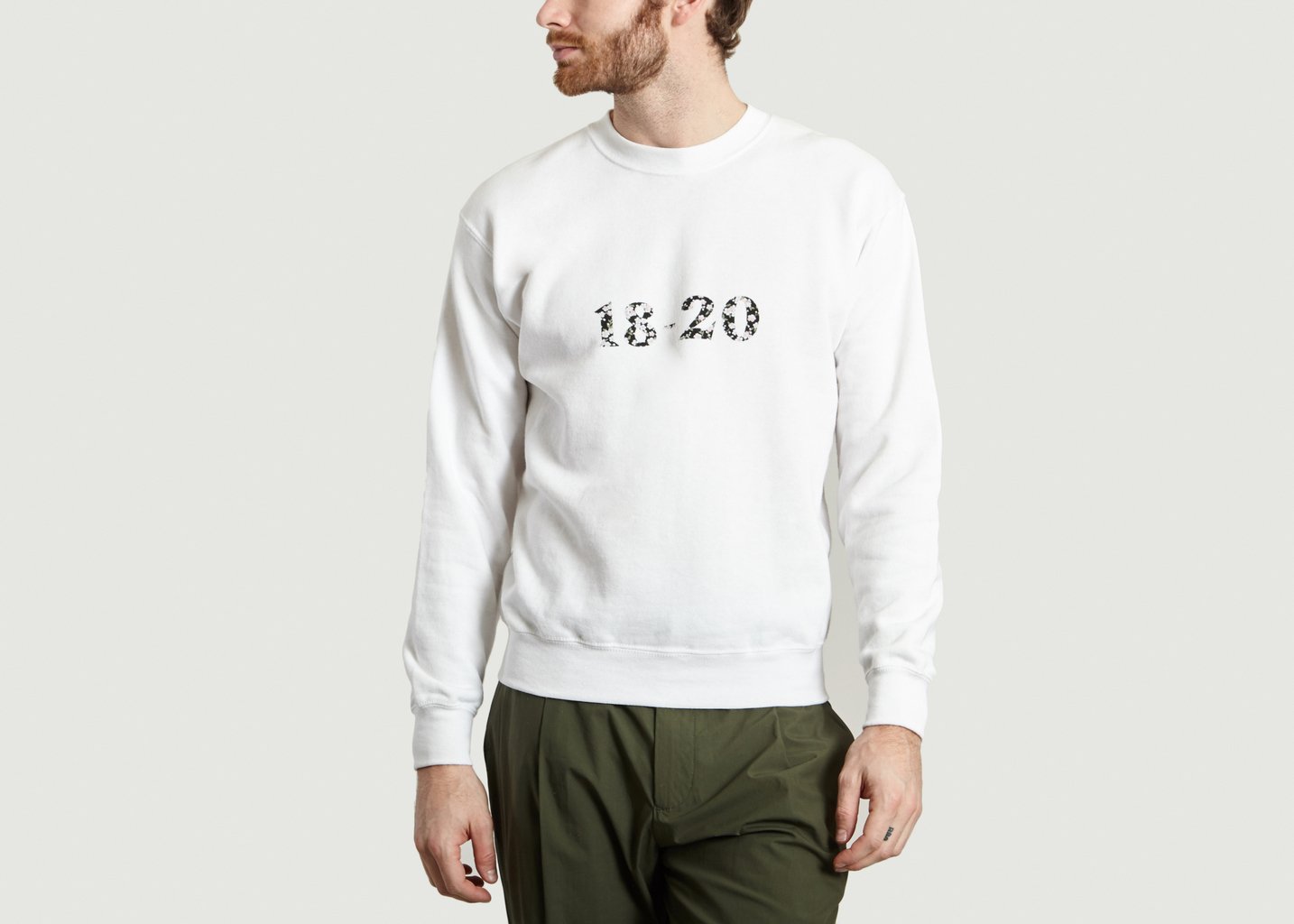 l'exception Sweat 1820 Blanc Ly Adams
