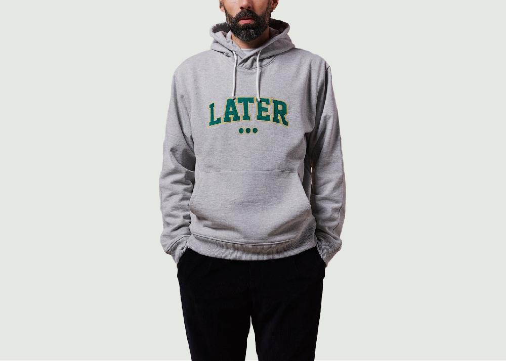 l'exception Sweat À Capuche Gris Later