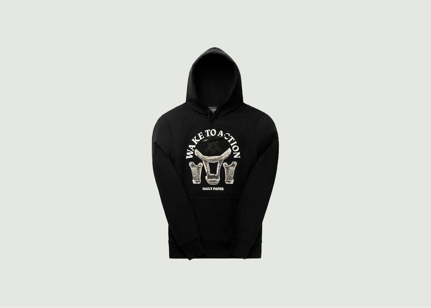 l'exception Sweat à capuche Rivo Noir Daily Paper