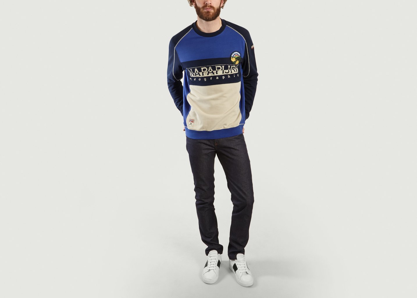 L'exception Sweat Bishop C Bleu Napapijri
