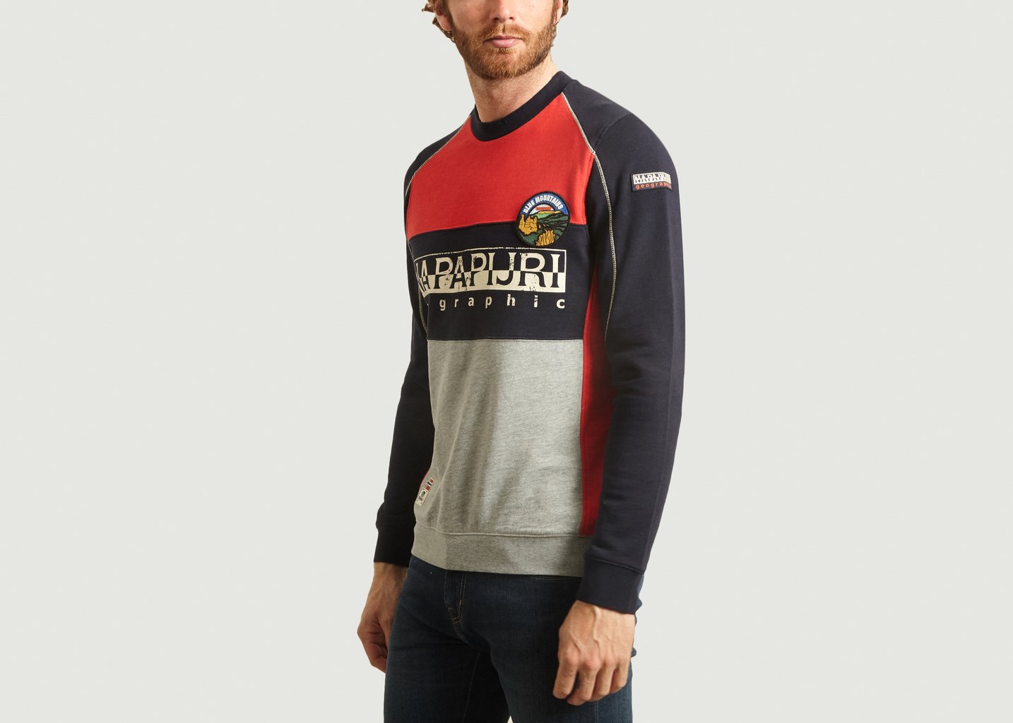 L'exception Sweat Bishop C Rouge Napapijri