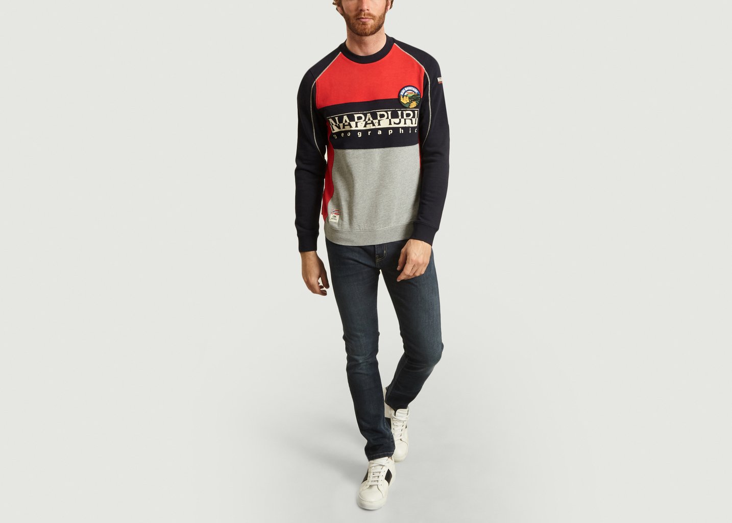 L'exception Sweat Bishop C Rouge Napapijri