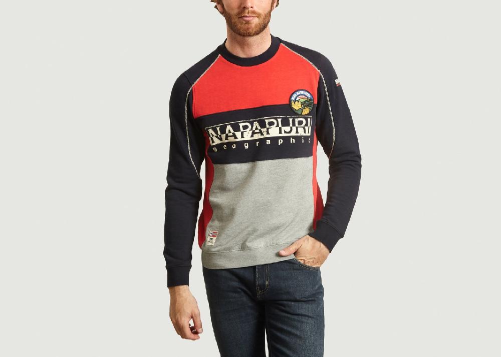 l'exception Sweat Bishop C Rouge Napapijri
