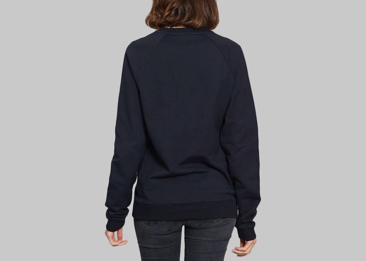 L'exception Sweat Blaise Bleu Marine Ville Lumière