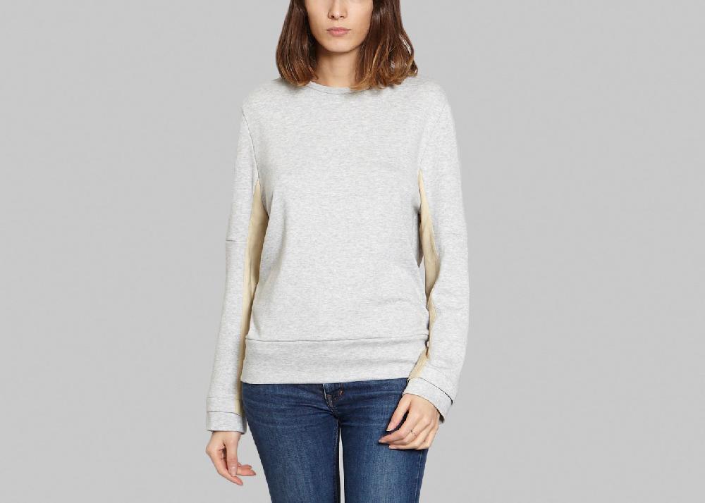 l'exception Sweat Clay Gris Margaux Lonnberg