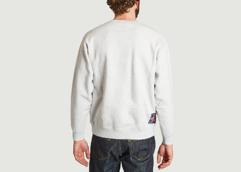 L'exception Sweat Club Gris Reception Clothing