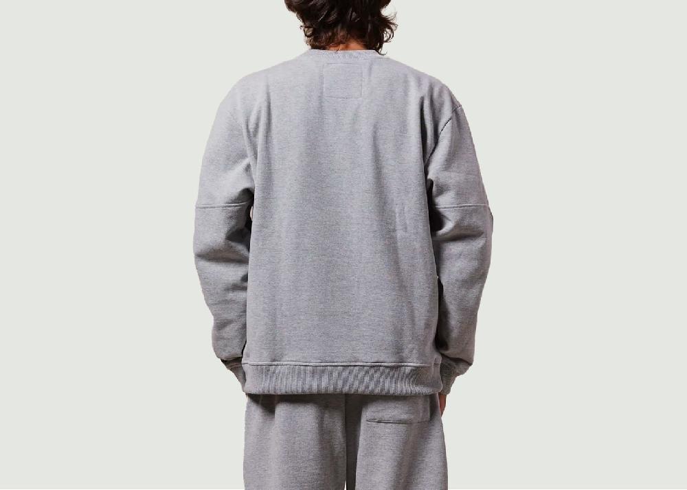 L'exception Sweat Col Rond Gris Later