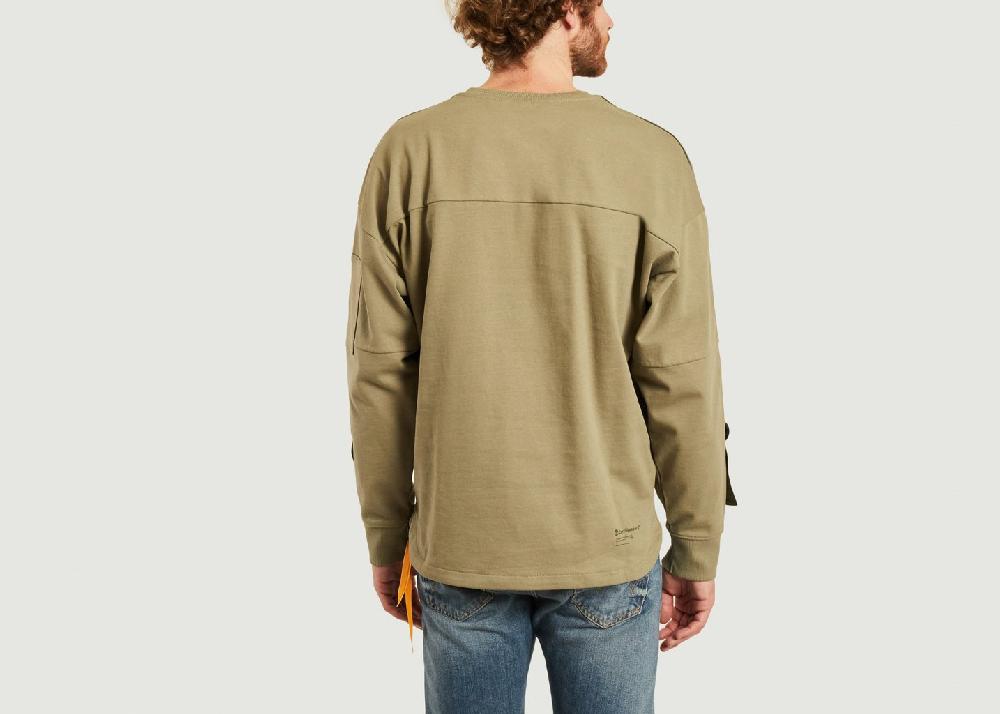 L'exception Sweat Col Rond Gris Timberland