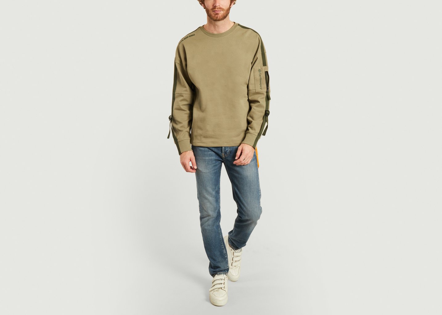 L'exception Sweat Col Rond Gris Timberland
