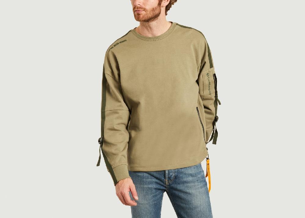 l'exception Sweat Col rond Gris Timberland