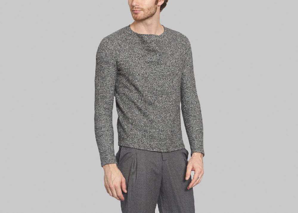 L'exception Sweat Dandy Gris Sébastien Blondin