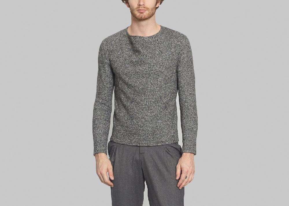 l'exception Sweat Dandy Gris Sébastien Blondin