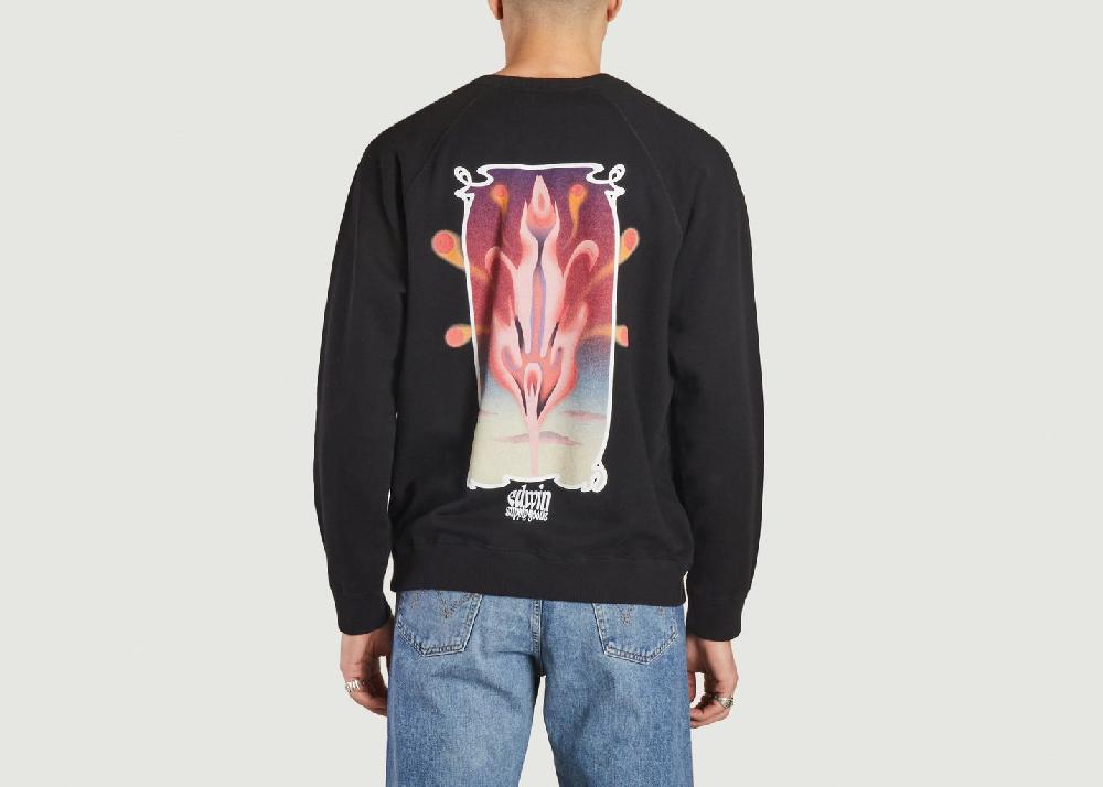 L'exception Sweat Hana No Shita Noir Edwin